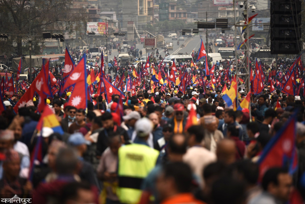 बल्खुमा राप्रपाको प्रदर्शन